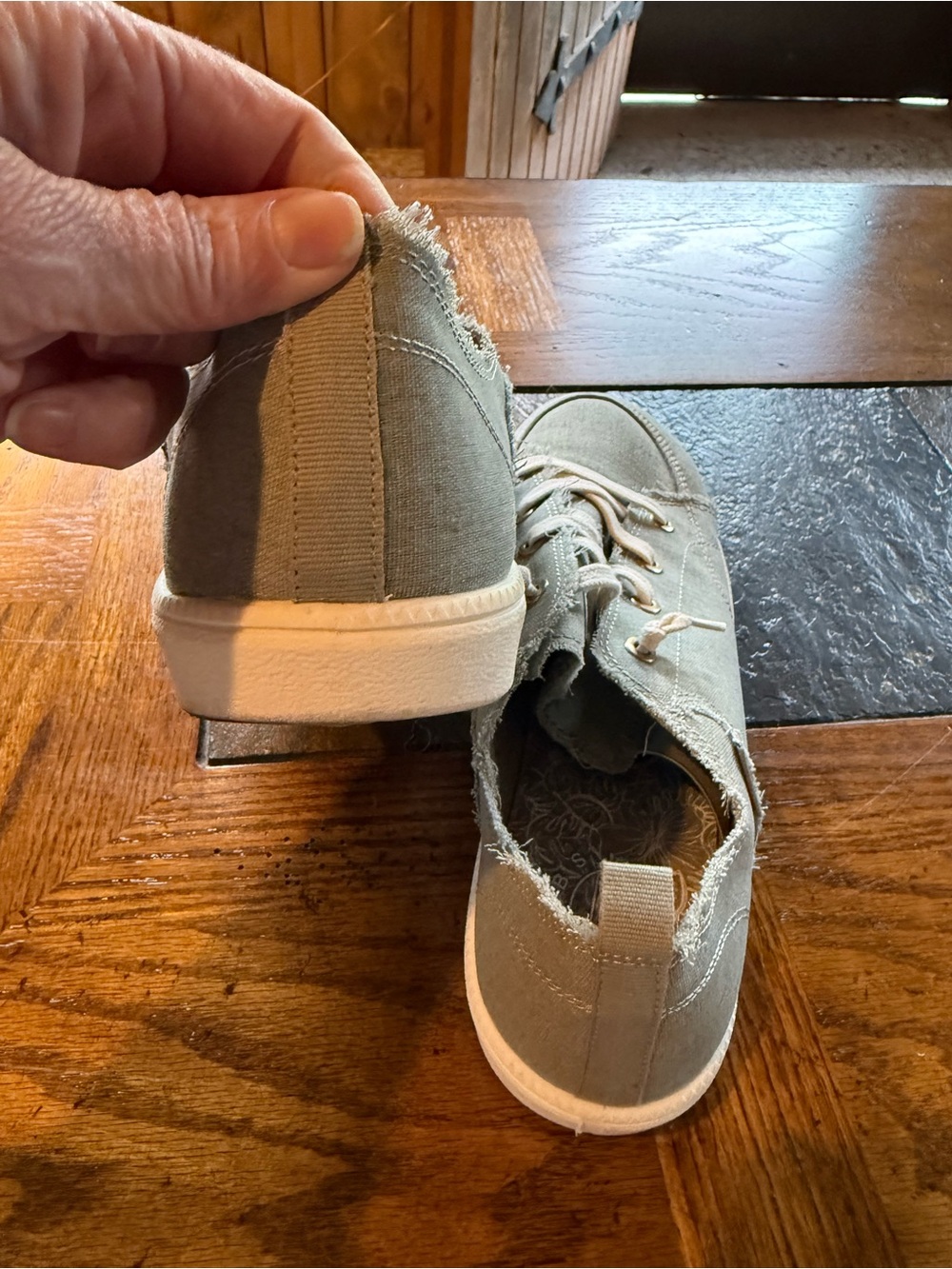 BOBS from Skechers Casual Canvas Sneakers Size 11 - Picture 5 of 6